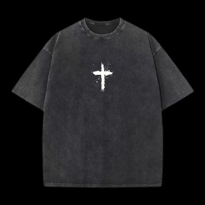 Psalms 91 Washed T-Shirt
