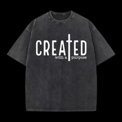 Created Washed T-Shirt