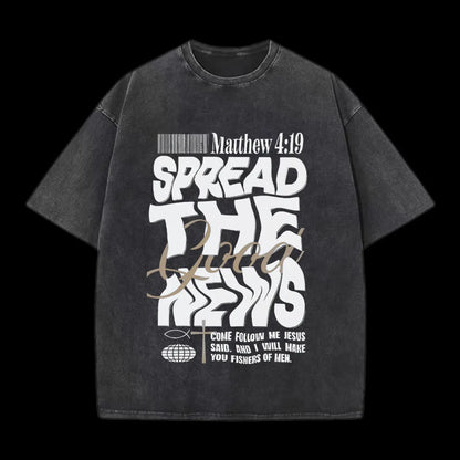 SPEREAD THE GOOD NEWS CHRISTIAN TEE