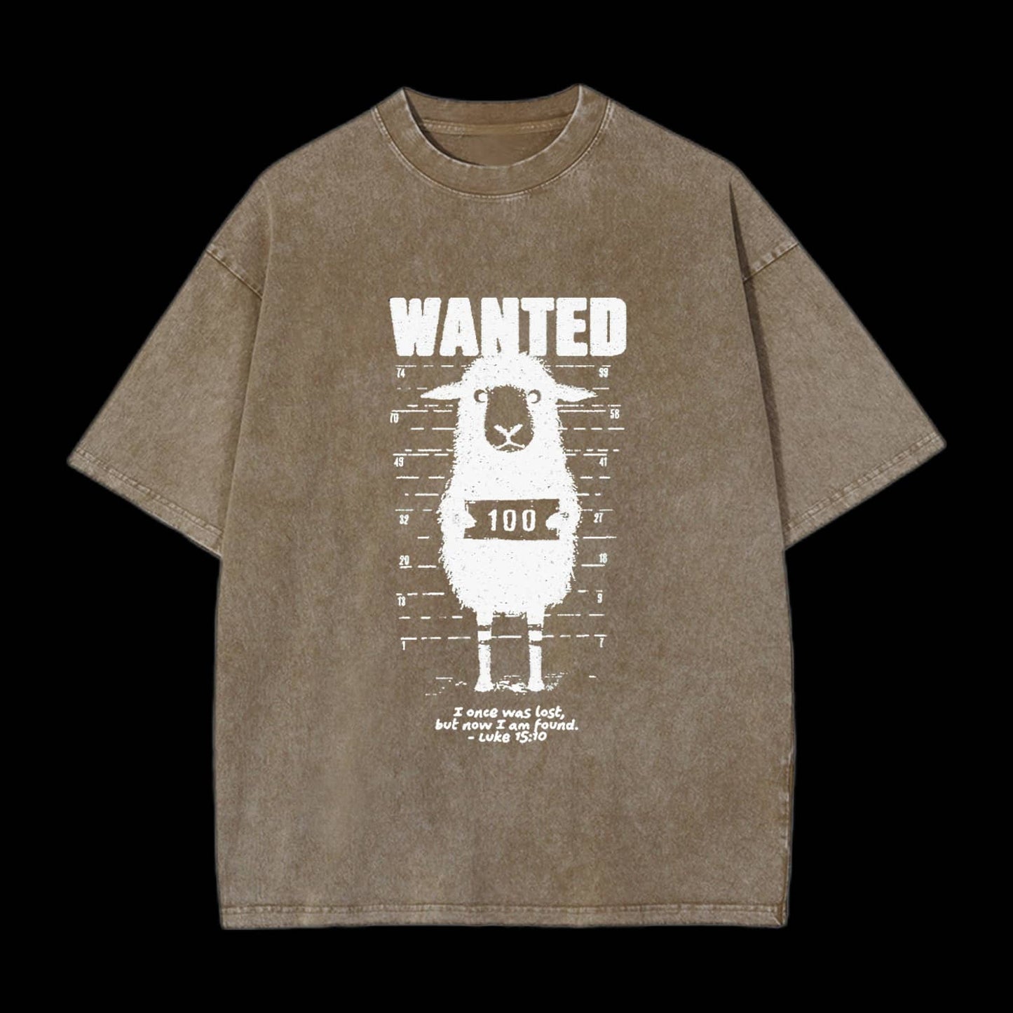 Now I Am Found Unisex Washed Christian T-shirt