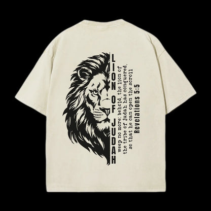 Lion Of Judah      Washed T-Shirt