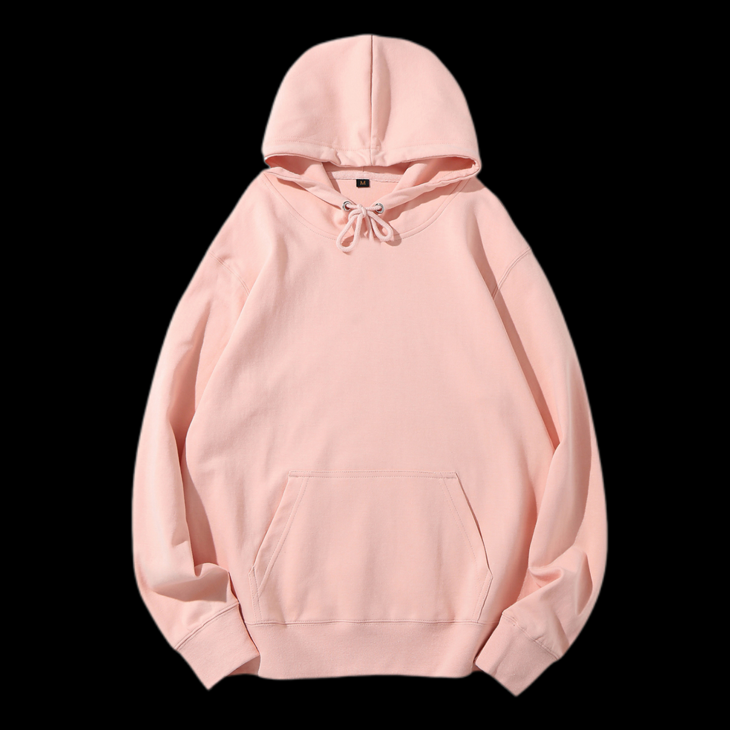 Let The Lord Be With You Puff Print Drawstring Hoodie