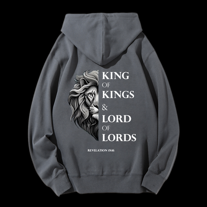 King Of Kings And Lord Of Lords Drawstring Hoodie