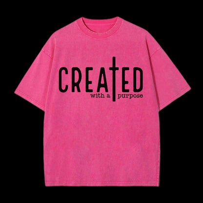 Created Washed T-Shirt