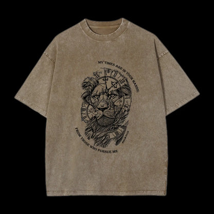 My Times Are In Your Hands Christian Washed T-Shirt