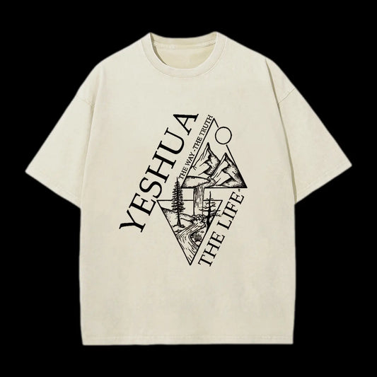 Yeshua The Way The Truth The Life Christian Tee