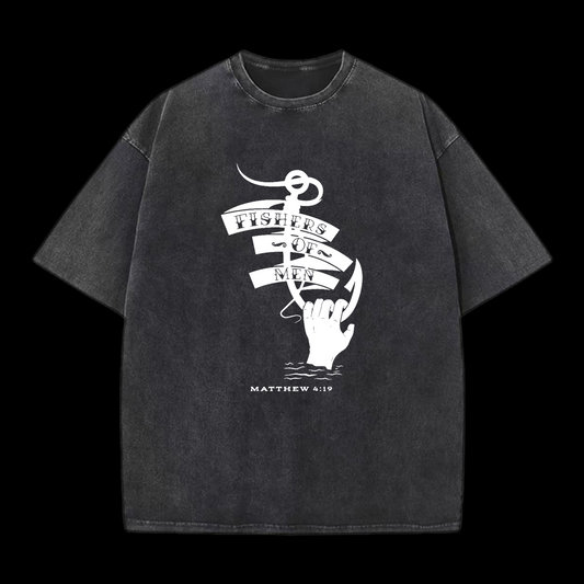 Fishers Of Men Washed T-Shirt