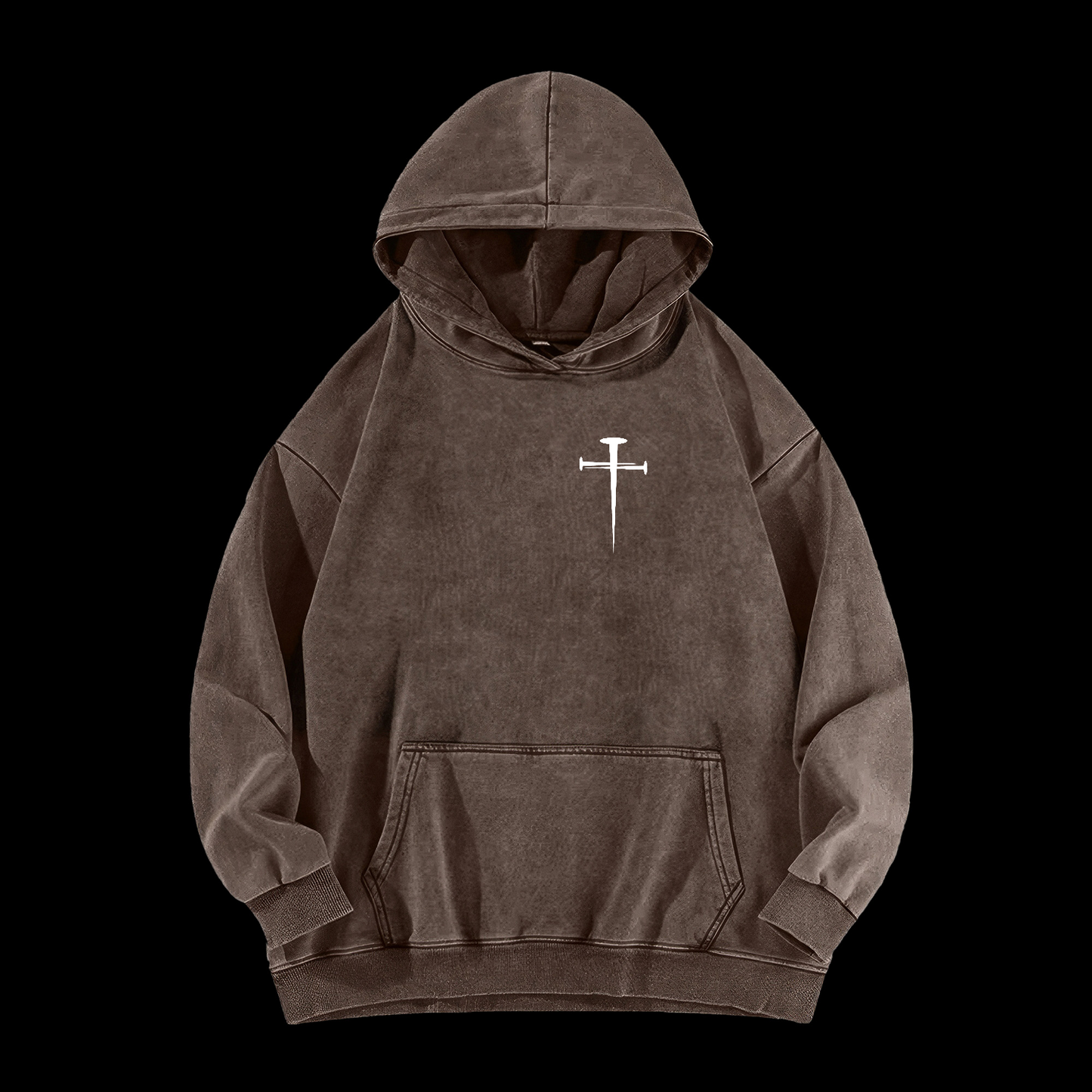 I Will Fear No Evil Washed Hoodie