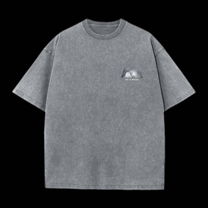He Is Risen Christian Washed T-Shirt
