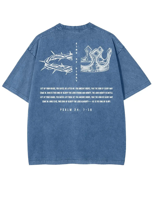 King Of Glory Unisex Washed T-Shirt