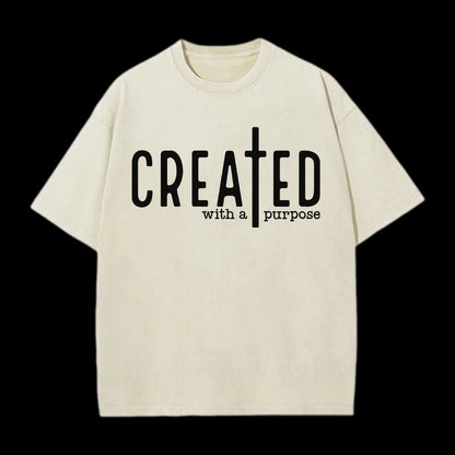 Created Washed T-Shirt