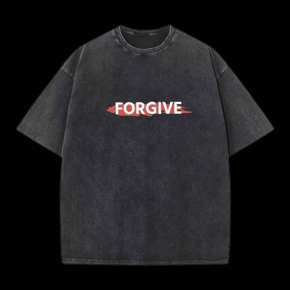 Father, Forgiven Them Unisex Washed Christian T-shirt