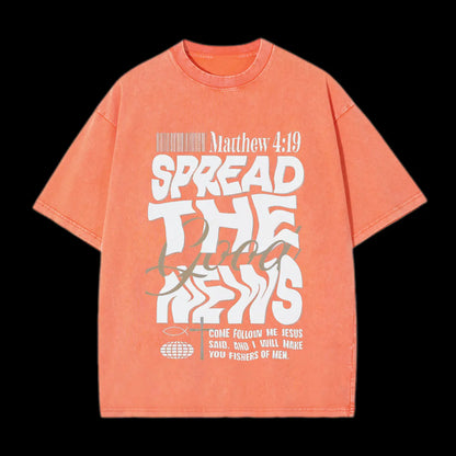 SPEREAD THE GOOD NEWS CHRISTIAN TEE