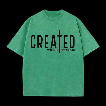 Created Washed T-Shirt