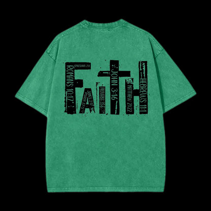 Faith   Washed T-Shirt