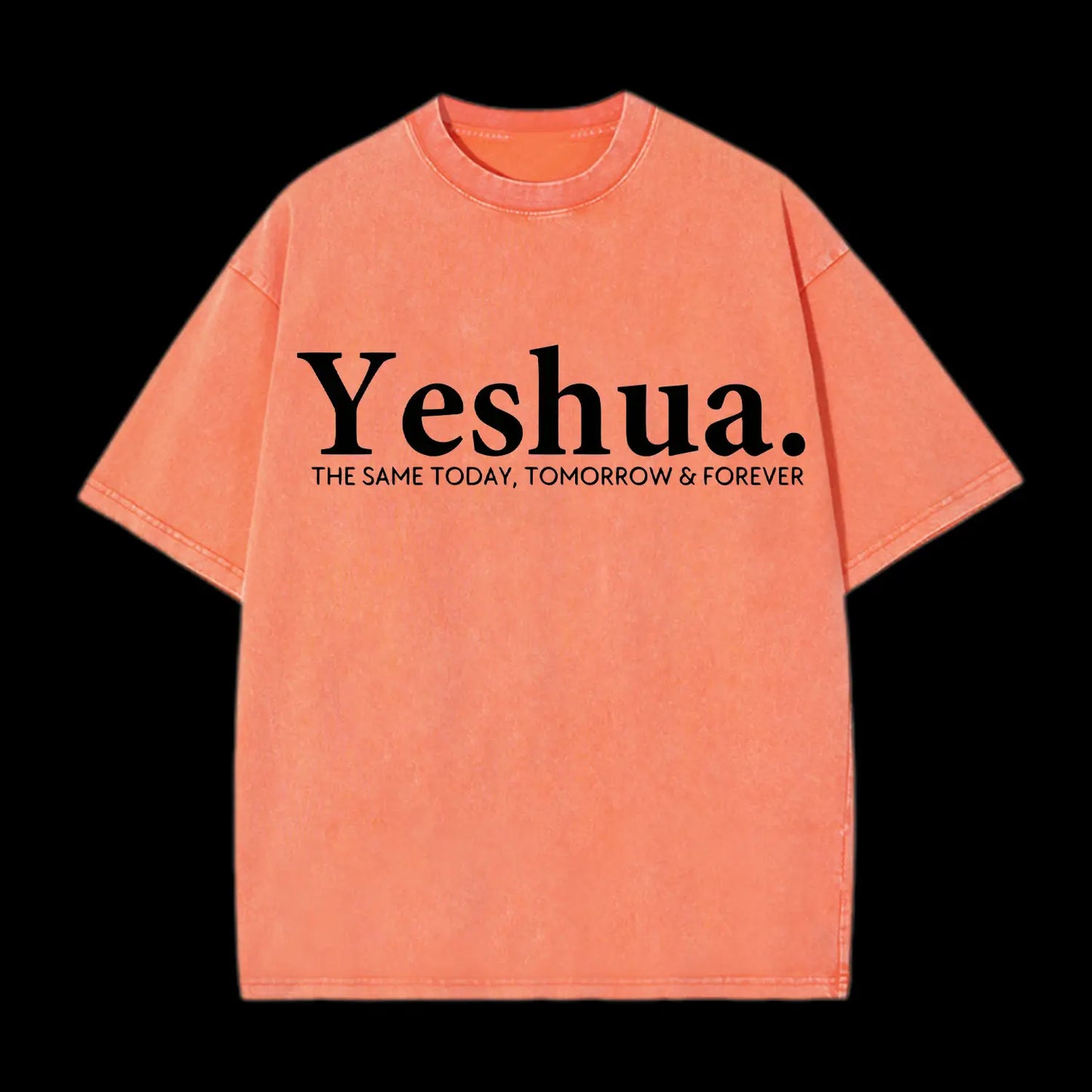 Yeshua The Same Today. Tomorrow&Forever Washed T-Shirt