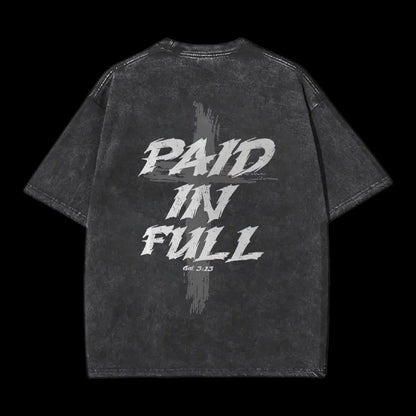 Paid In Full Printed Men's T-shirt