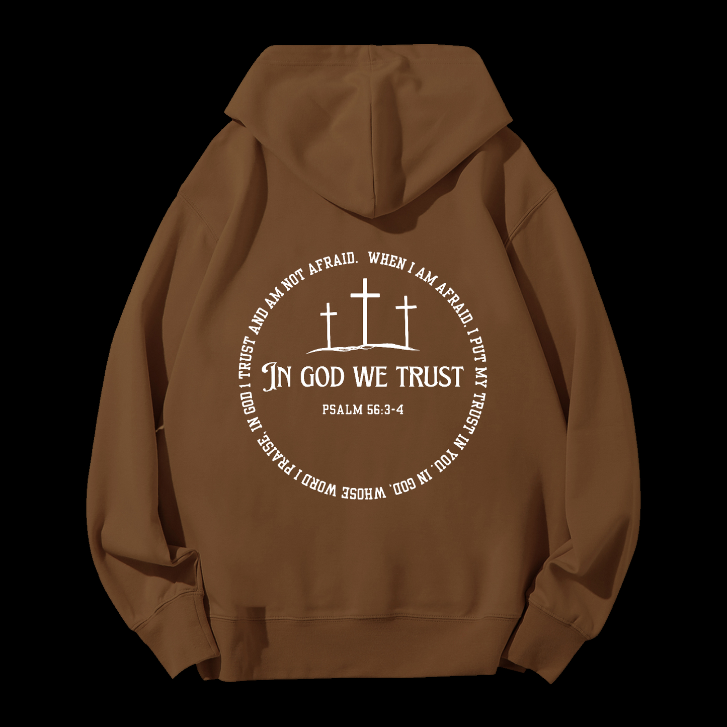 In God We Trust Drawstring Hoodie