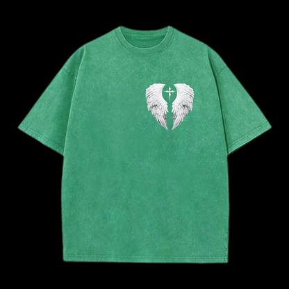Wings Of God Washed T-Shirt