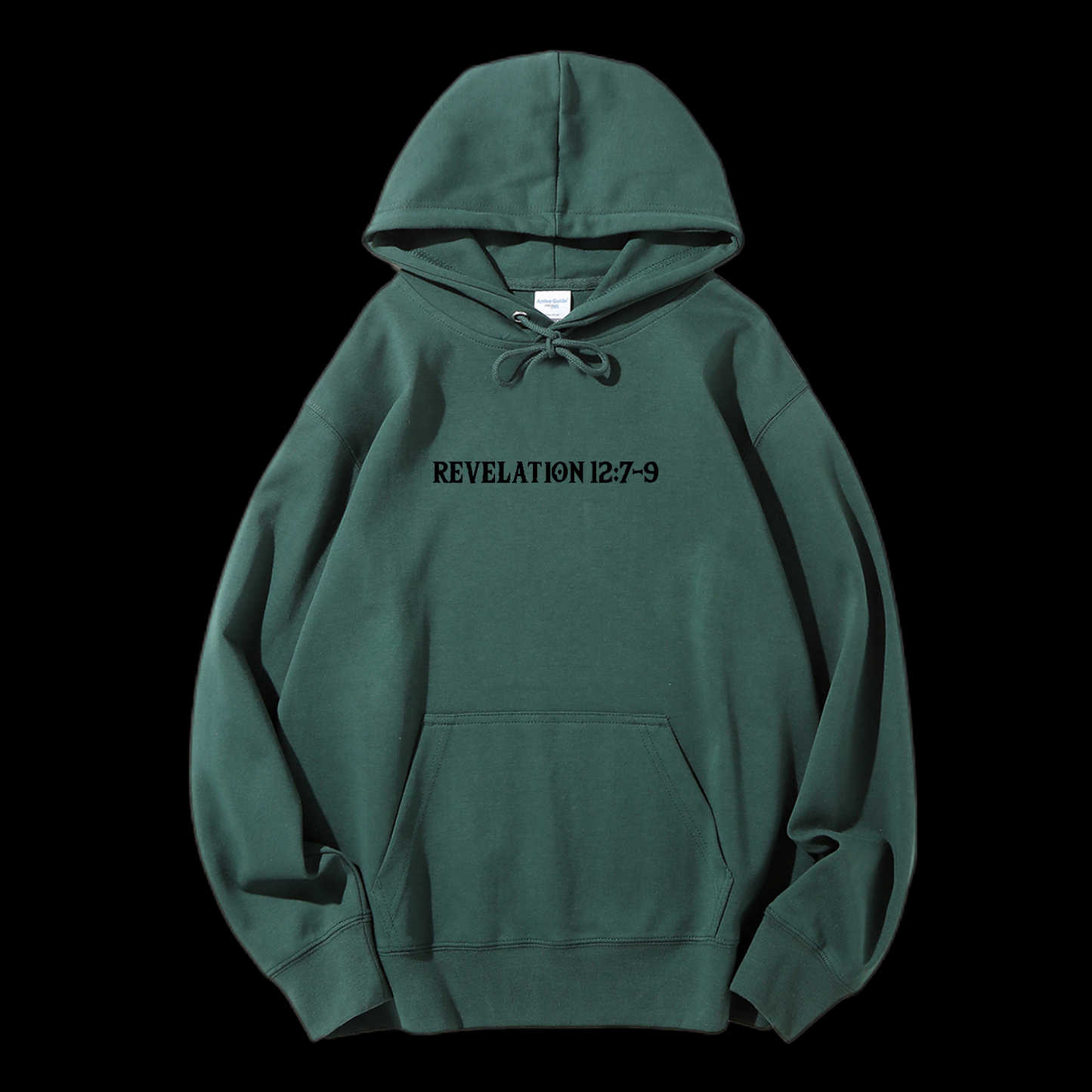 Revelation 12:7-9 Drawstring Hoodie
