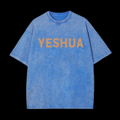 Yeshua He Saves Lion Christian tee