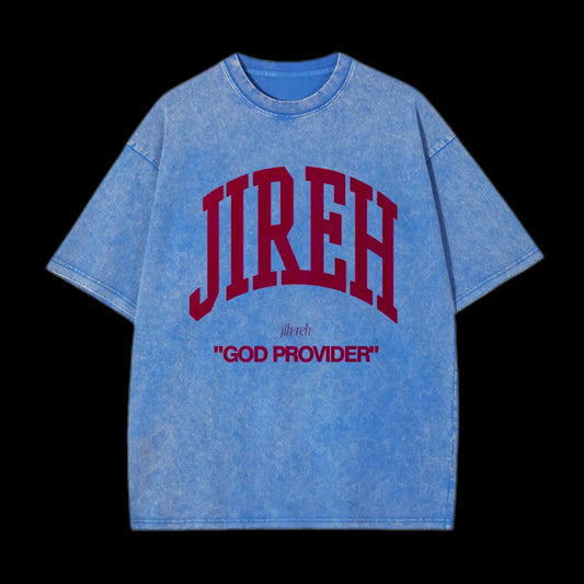 JIREH CHRISTIAN WASHED T-SHIRT