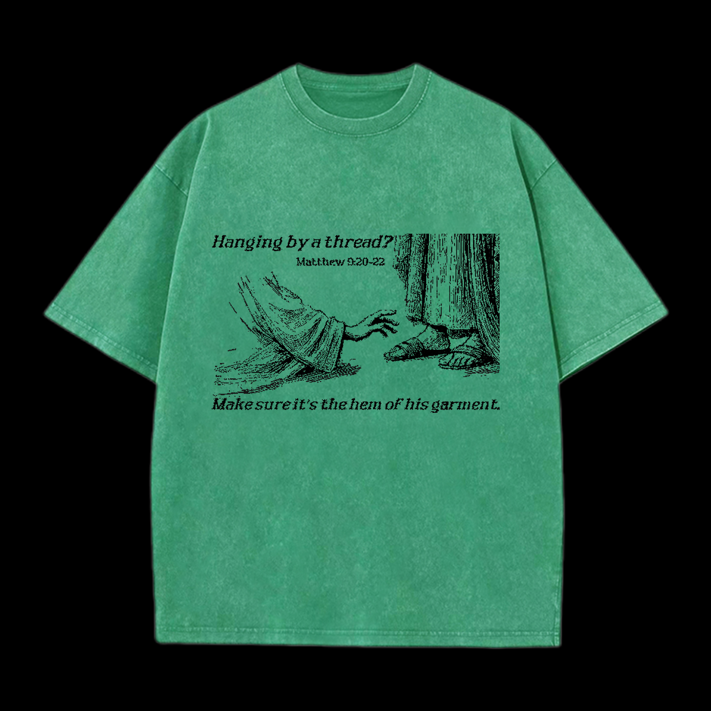 Hem Of His Garment Christian Tee