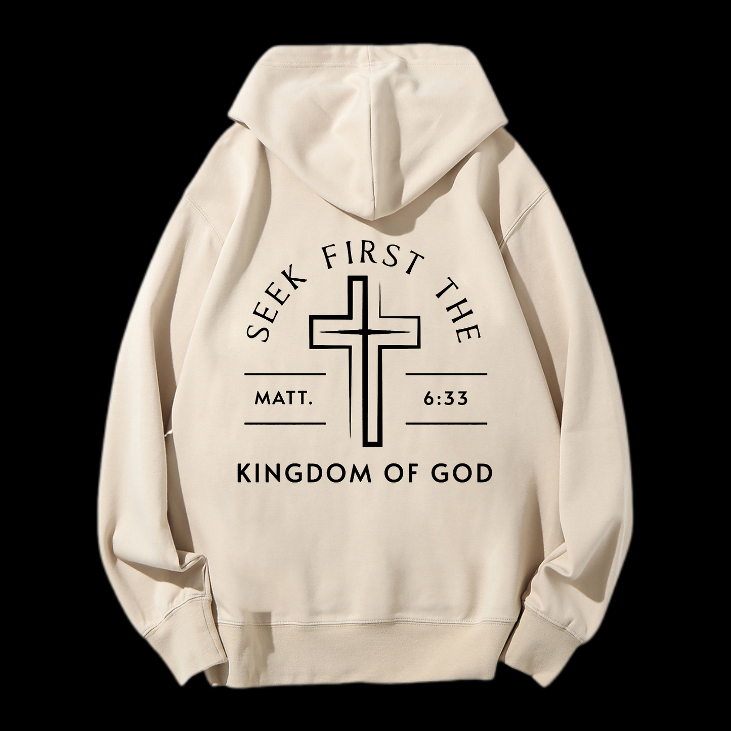 Kingdom Of God Drawstring Hoodie