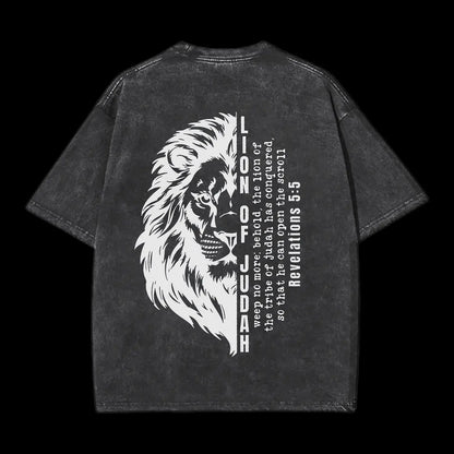 Lion Of Judah      Washed T-Shirt