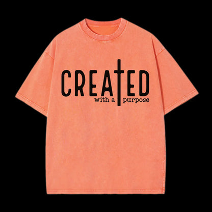 Created Washed T-Shirt