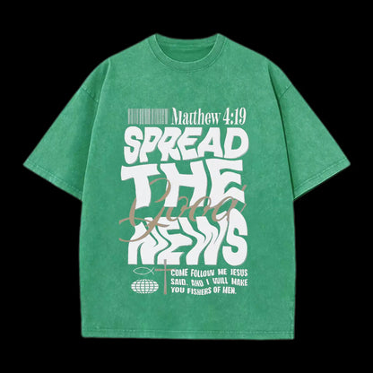 SPEREAD THE GOOD NEWS CHRISTIAN TEE