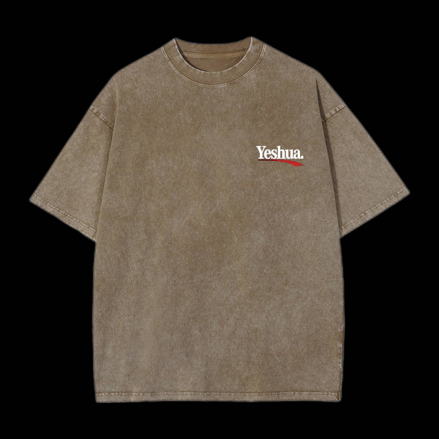 Yeshua Double Sided Unisex Washed Christian T-shirt
