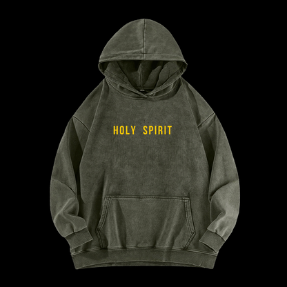 Holy Spirit Dove Washed Hoodie