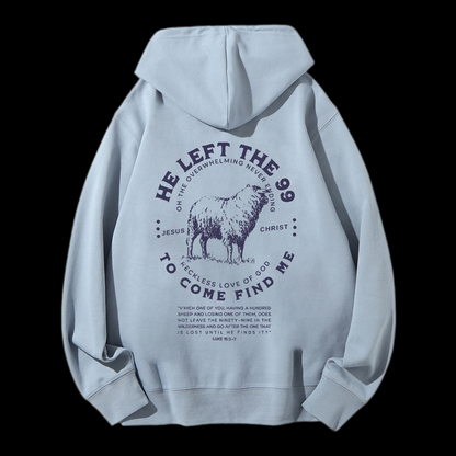He Left The 99 Drawstring Hoodie