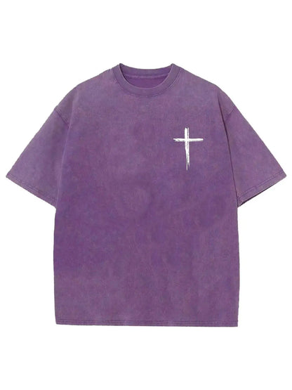 Jesus Unisex Washed T-Shirt2