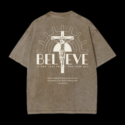 Believe Washed T-Shirt