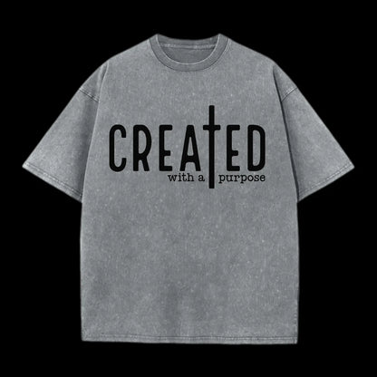 Created Washed T-Shirt