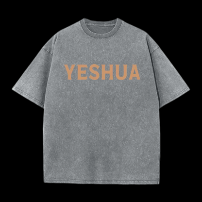 Yeshua He Saves Lion Christian tee