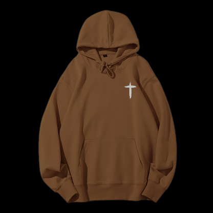 I Live For Him Drawstring Hoodie