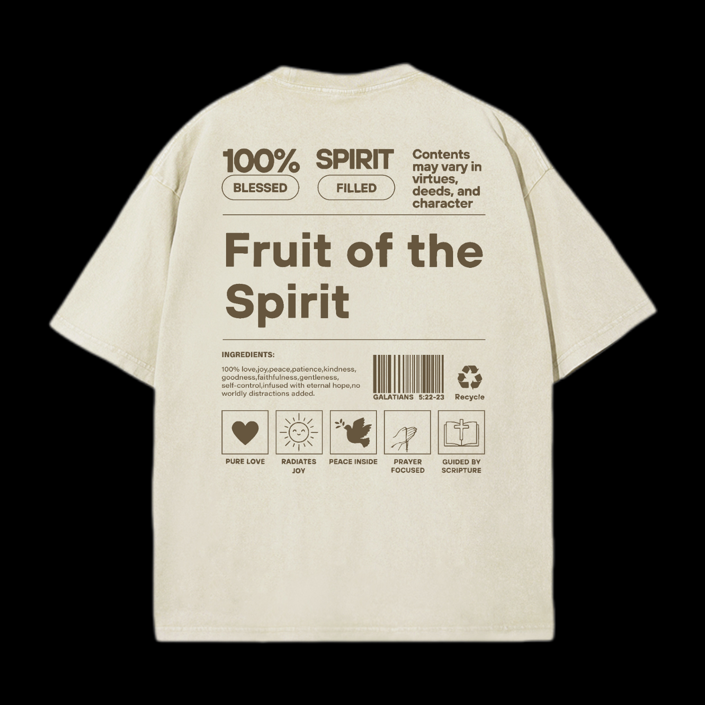 Fruit Of The Spirit Washed T-Shirt