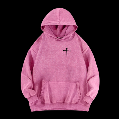 I Will Fear No Evil Washed Hoodie
