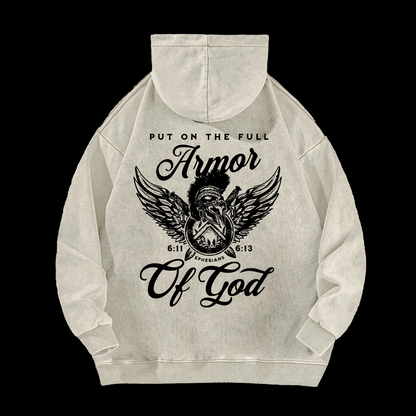 Armor Of God Washed Hoodie