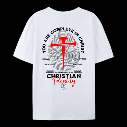 You Are Complete In Christ Cotton T-Shirt
