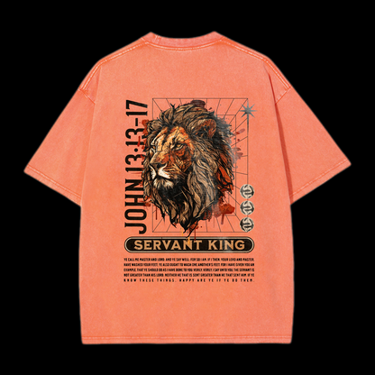 Sarvant King Washed T-Shirt