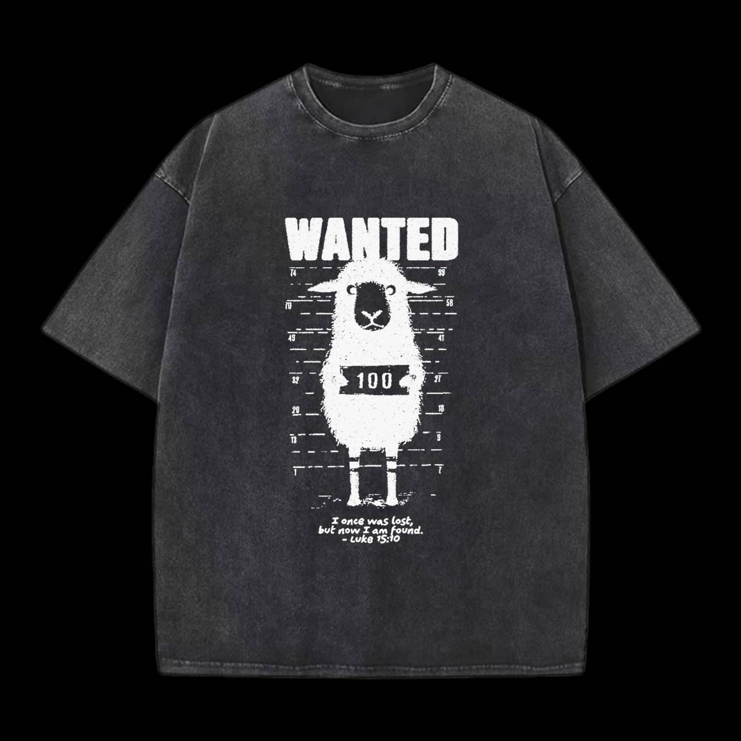 Now I Am Found Unisex Washed Christian T-shirt