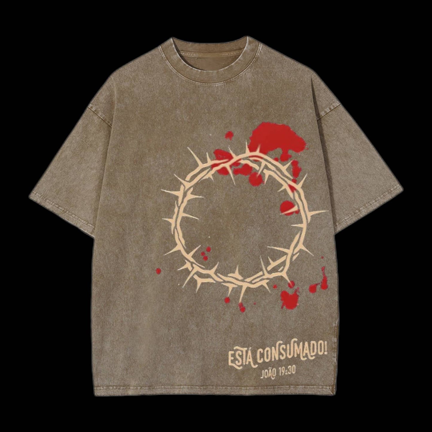 Está Consumado Unisex Washed Christian T-shirt