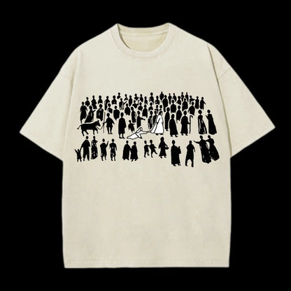 BY HIS WOUNDS CHIRSTIAN WASHED T-SHIRT