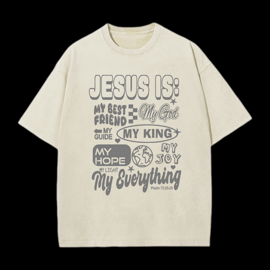 Jesus Is My Best Friend Christian Tee