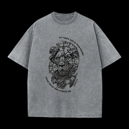 My Times Are In Your Hands Christian Washed T-Shirt