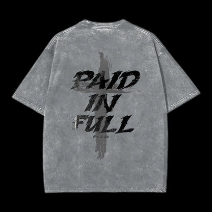 Paid In Full Printed Men's T-shirt